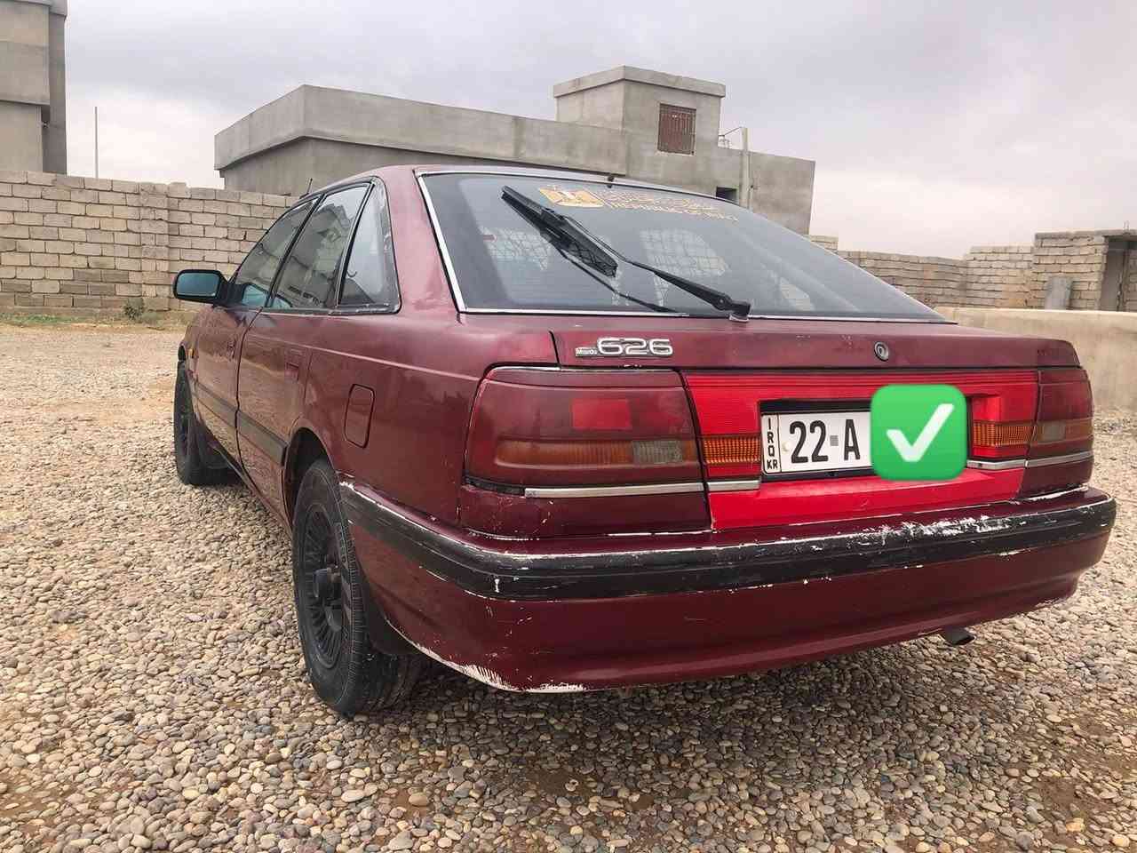 اسلام عليكم مازدا 626 كير محرك شرط محرك ثمانيه بخ رقم اربيل دولي سنويه لل 2030 موديل 1991. السعر 28           ‏‪***********‬‏
