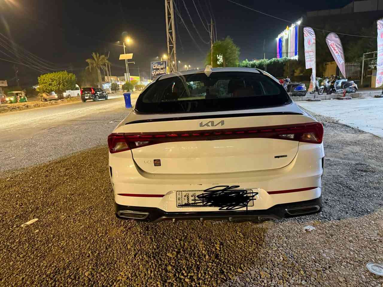 السلام عليكم للبيع K5 موديل 2024  جيتي لاين 1600تيربو رقم بغداد بأسمي حادث جاملغ وباب ماشيه 41 الف ميل مواصفات الجيتي لاين معروفة سعرها ب 195 وبيها مجال للاستفسار ***********
