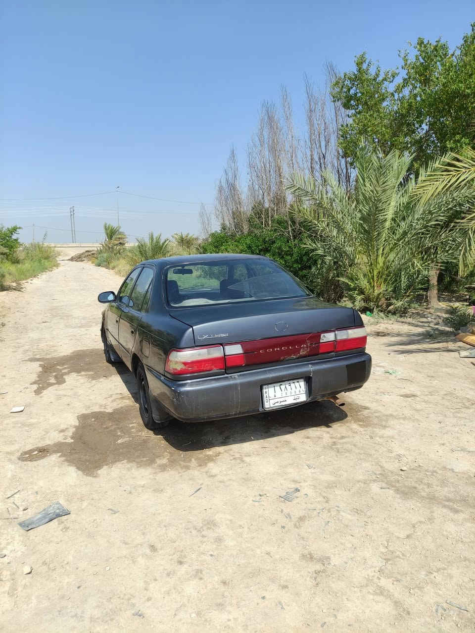 السلام عليكم كورلا للبيع موديل 95 رقم نجف سياره جديده كير محرك جدد مكفوله من ضربه الاتصال على هذه رقم *********** مكان سياره نجف كوفه السعر 40 وبيه مجال
