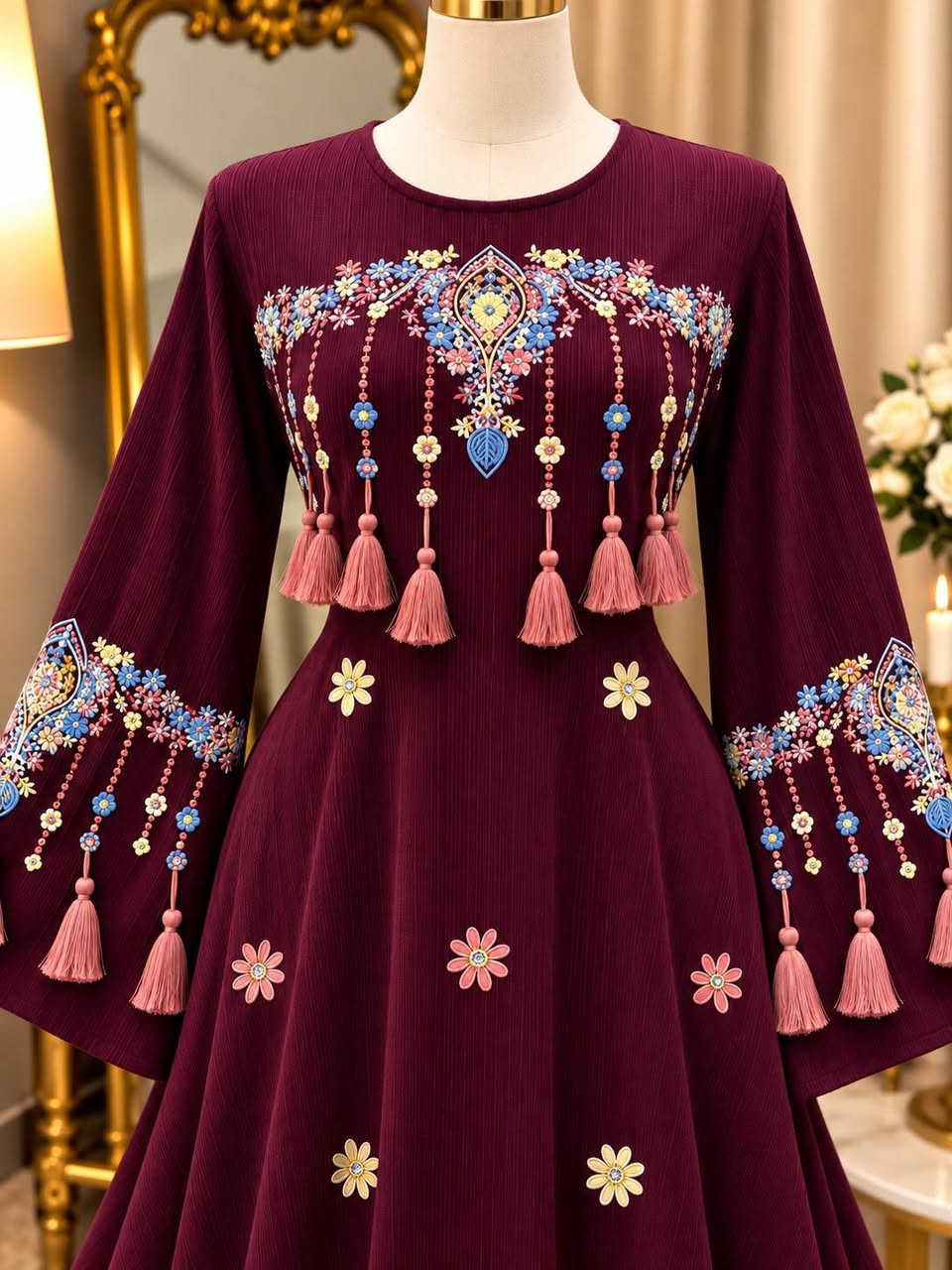 دراعة صوف كويتي • شتوي • مقاسات L-3XL