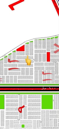 وبركاته مكتب الشروق للعقار  قطعة ارض للبيع طابو صرف سكني على دائرة تسج...