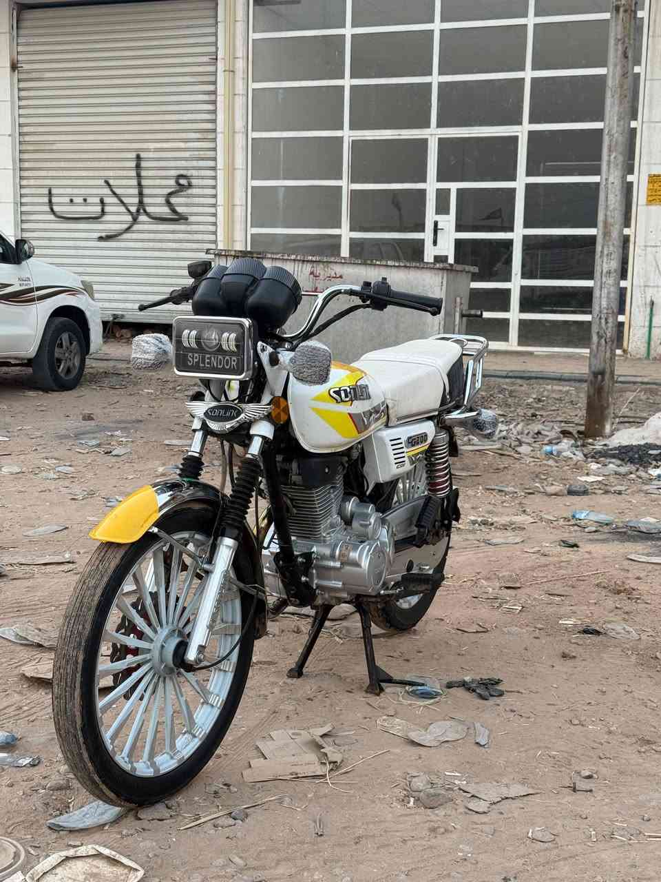 دراجه سيفان موديل 2025دراجه مكفوله اي نقص مابيها الا ستفسار تصل على الرقم(***********)سعرها750وبيها مجال مكاني قضاء الخالص ناحية هبهب
