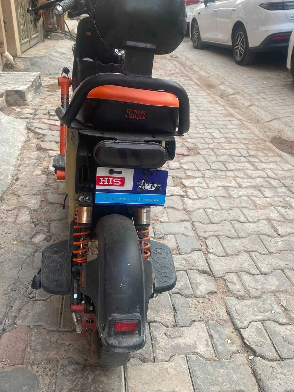 دراجه شحن R9PRO
كامل مواصفات 
مستخدمه سبوع واحد 
أشيار يمنه يسره 
لايت عالي ناصي +زنون 
هورن عالي شغال
ملف 2000
نضام Rرجوع للخلف
بصمه +كارت
نضام حمايه +نضام سرقه 

السعر 600قفل العنوان بغداد الكاضميه
للأستفسار :***********
