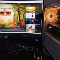 تجميعة • RTX 3060 • شاشة 27 إنچ 2K