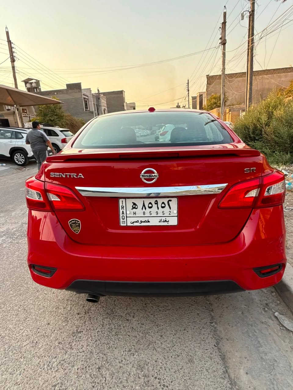 نيسان سنترا SR موديل 2019 ماشيه 110 ميل تدفئه كشنات لايت وبلوجكترات زينون اصلي  كشنات جلد رقم بغداد بدون صبغ بس بارد ب بيبان العكس السايق ومبدل جاملغ نفس اللون صبغ بس دعاميه اماميه والسياره مبدل كير مكان السياره بغداد /العامريه للاستفسار  *********** السعر 108 وبيهه مجال بسيط للشراي
