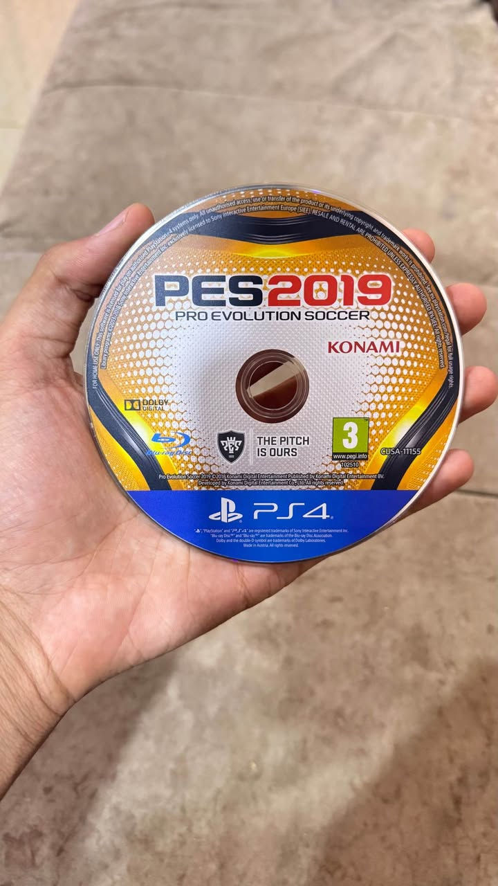 السلام عليكم للبيع 
قرص بيس 2019 نضيف كلش بدون غلاف سعرة 30 وبي مجال للشراي 
2_ جوستكات عدد 2 أصليات مال بالة  نضيفات كلش سعر الجوستك الوحدة 30 وبيهة مجال للشراي مكاني ديوانية حي الامين الاولى الاستفسار اكثر على رقم *********** ديوانية, القادسية
