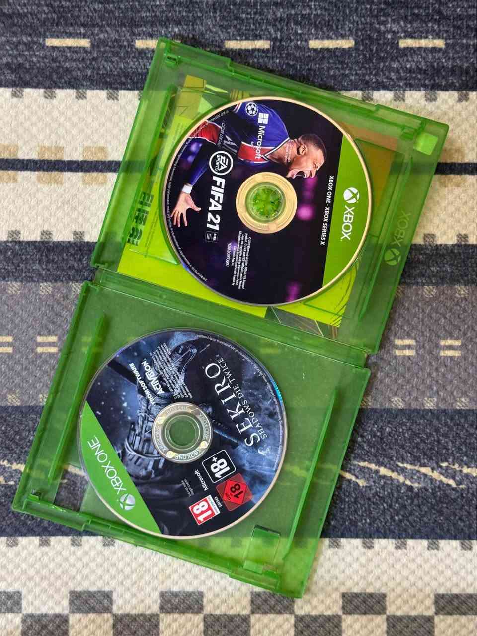 اقراص اكسبوكس 
FIFA21 عربيه
PES 2018 عربيه
نظافة ‎%‎100 مكاني دوره متواجد سيديه همين توصيل ماعندي تجي للبيت تشوف القرص و نضافته و تقتنع بي و تاخذه الواحد ب 15 الف 
***********
متواجد واتساب بغداد, العراق
