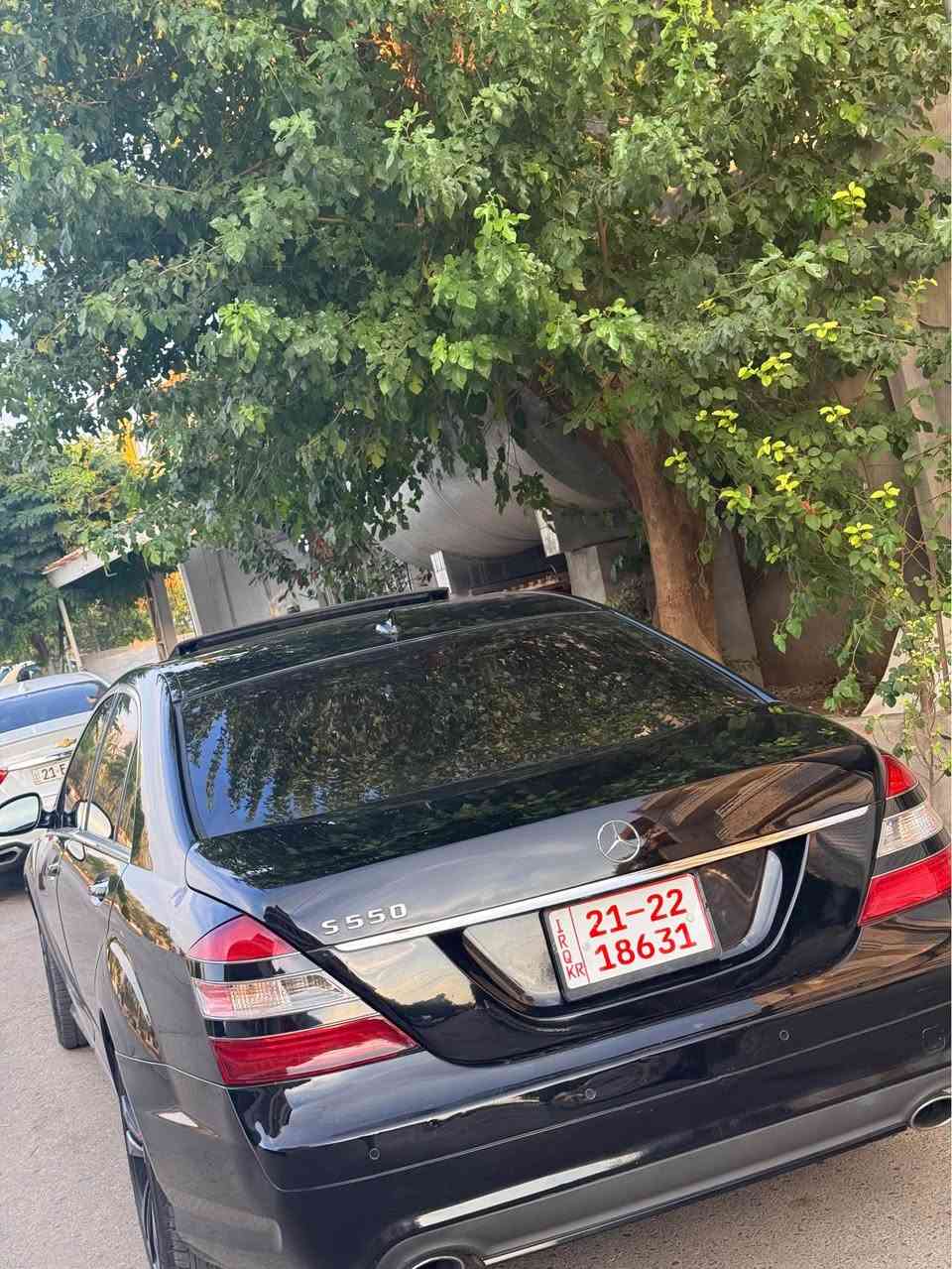 S كلاس ٥٥٠ • فول فول • ڕەشی ناو زەرد