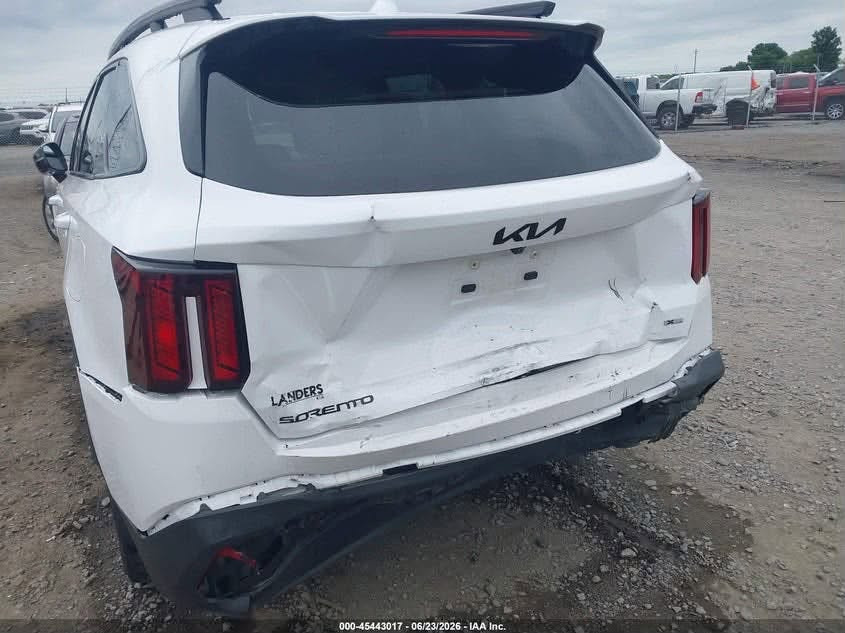 2025 Kia Sorento x-Line EL
فرصة مميزة:لأصحاب كتب الشهداء
او تدخل السياره على 18.5 ‎%‎ على قيمه الفاتوره 

🛠️ الضرر: موضح في الصور
📏 عداد المسافة: 13 الف مايل (فعلي)
🔧 حجم المحرك: 
2.5L I-4 DI, DOHC, VVT
TURBO, 281HP
🔍 رقم الشاصي: VIN 5XYRHDJF7SG398640
📍 موقع السياره : شهر العاشر توصل الحره 
للستفسار الاتصال  ***********

نص مكتوب في الصور:
- 000-45443017 - 06/23/2026 - IAA Inc.