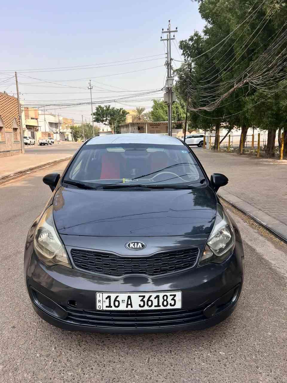 كيا ريو • ٢٠١٤ • رقم قادسيه