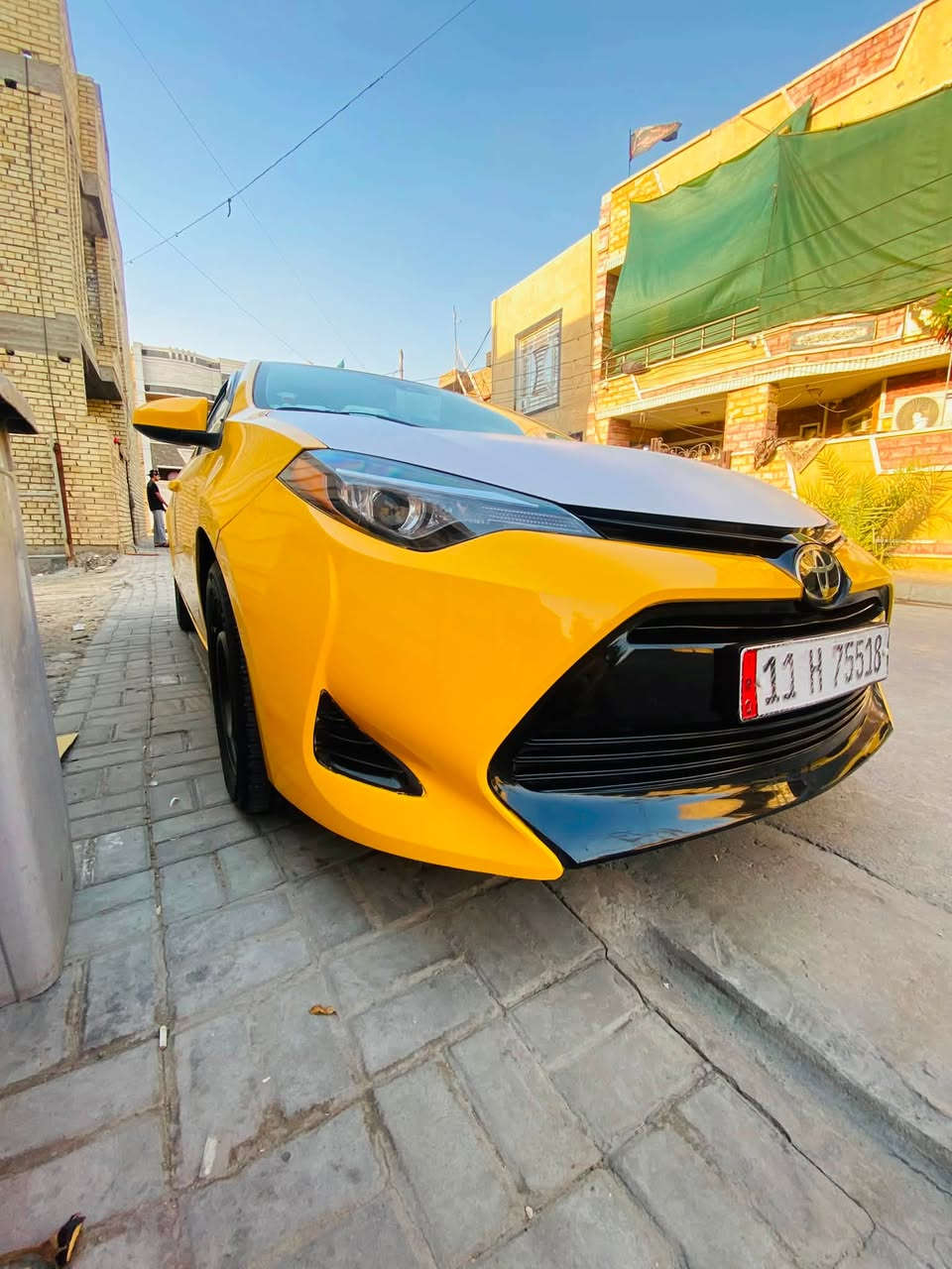 كورلا ٢٠١٨ امريكي  حادثه بس دعامية بدون دواخل لا شاصي ولا ايرباك جاهزة للاخير تخم تاير جديد ادامة جديد 
***********
العنوان بغداد حي البساتين
السعر ١٤٥
