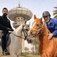 مدرسة الزوراء • تعليم الفروسية • خيول عربية أصيلة