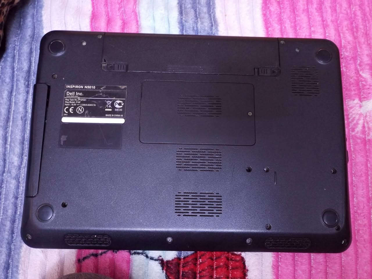 DELL 5010
كوراي 3 
حجم شاشة15
معا شاحنة 
فقط شاشة مكسورة 
بغداد /مدينة الصدر 
***********
