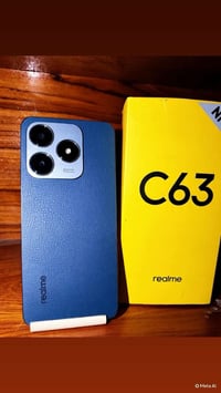 ريلمي C63 • ٢٥٦/٨+٨ • كرتونه ملحقات