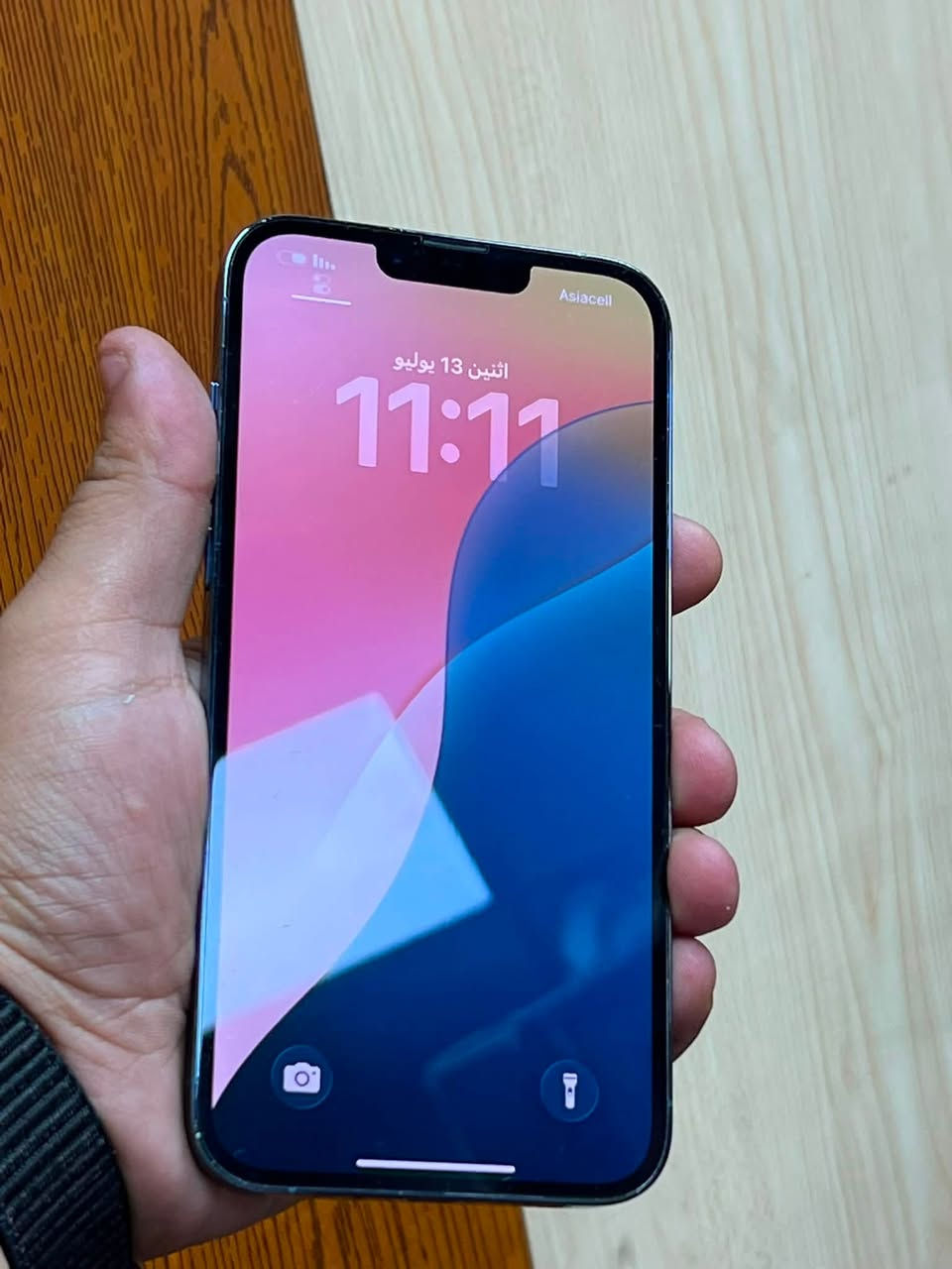 🥇iPhone 13 Pro Max (256)
ايفون 13 برو ماكس بحري

ذاكره 256

بطاريه 81 

نضافته 100/100

((دبل سيم  ZA))

السعر 775 ولاتقارن سعرو معا سعر التك سيم 

موصل / حي السكر 

جهاز ماداخل اي صيانه كامل ملحقات كارتون الاصلي 

توصيل ماعندي

***********
