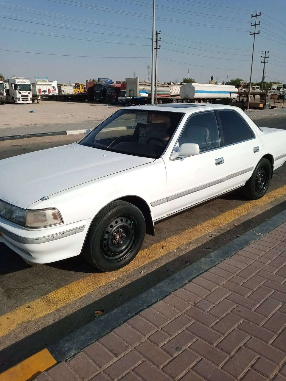 لكرسته كصيف موديل 91رقم كربلاء نكليزي مكينه وكير 2ونص تبريد تخم تاير جدد سياره جاهزه مال جناي سعر 50مجال شي بصيط لشراي ***********
