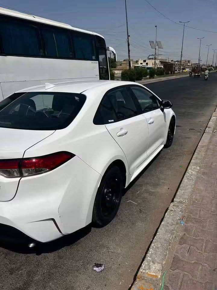 كورولا ابيض • موديل ٢٠٢٤ • حادث غرق