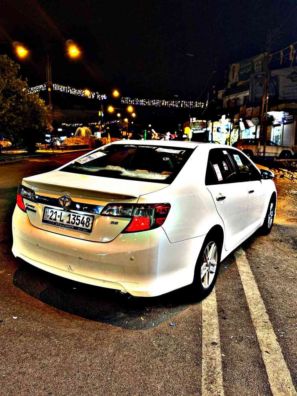 للبيع
تيوتا كامري 
موديل :2013
اللون :ابيض ثلجي 
مواصفات :se خليجي فول مواصفات كشنات جلد تبريد مركزي جام اوتو داخل فورميكا كير اوتوماتيك و عادي شاشه و كامره و حساسات خلفيه لايتات عدسه 
مكينه :v4 اربعه سلندر ماشيه 156الف كم كير و مكينه بشرط من كل النواحي سيرفز جديد كله 
الضرر :جاملخ امامي سايق مبدل بلادي شريكه نفس  اللون و شبر تعديل بارد بلبنيد بجهه السكن 
السياره نظيفه بمعنئ الكلمه و احله من الصور 
السعر :133ورقه  بيها مجال قليل للطيبين 
للاستفسار اتصل علئ الرقم ***********
مكان كركوك
