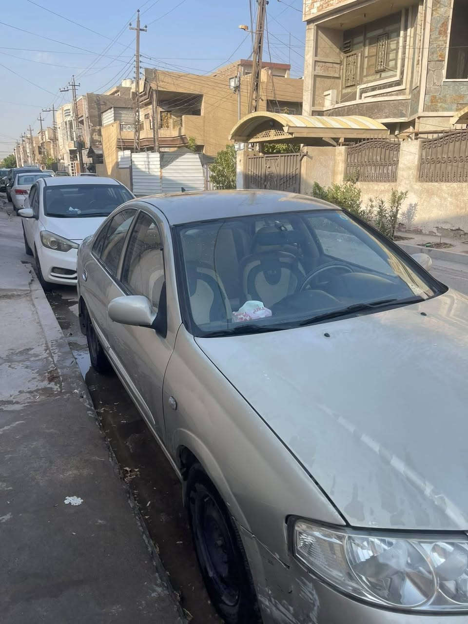 السلام عليكم نيسان سني ٢٠٠٧ 
كير مكينة تبريد سيارة خير من الله 
السعر ٧٧ وبيهة مجال جدا بسيط 
للاتصال *********** بغداد, العراق

