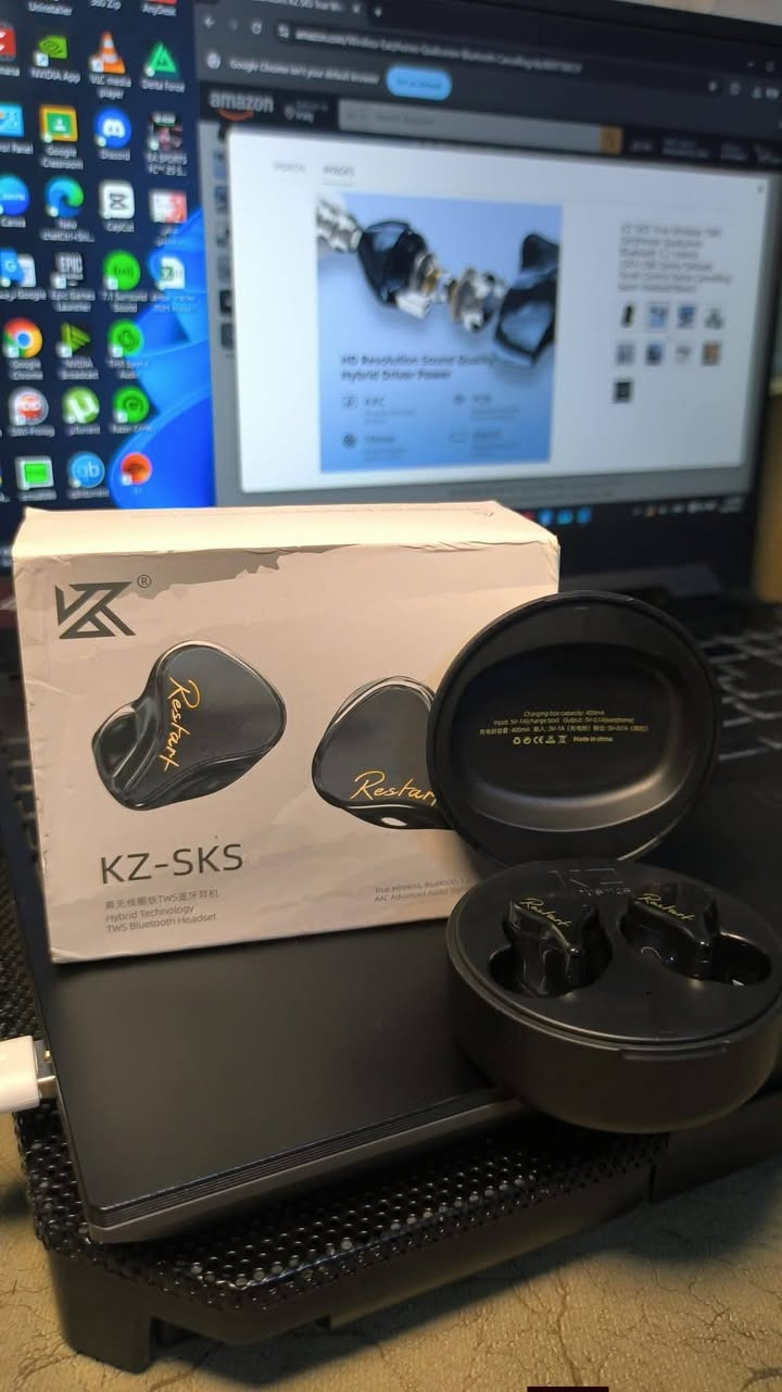 سماعات فدشي عالمي من kz sks سعرها 35 الف اخوان اخر قطعتين *********** 🚀🔥🎧

