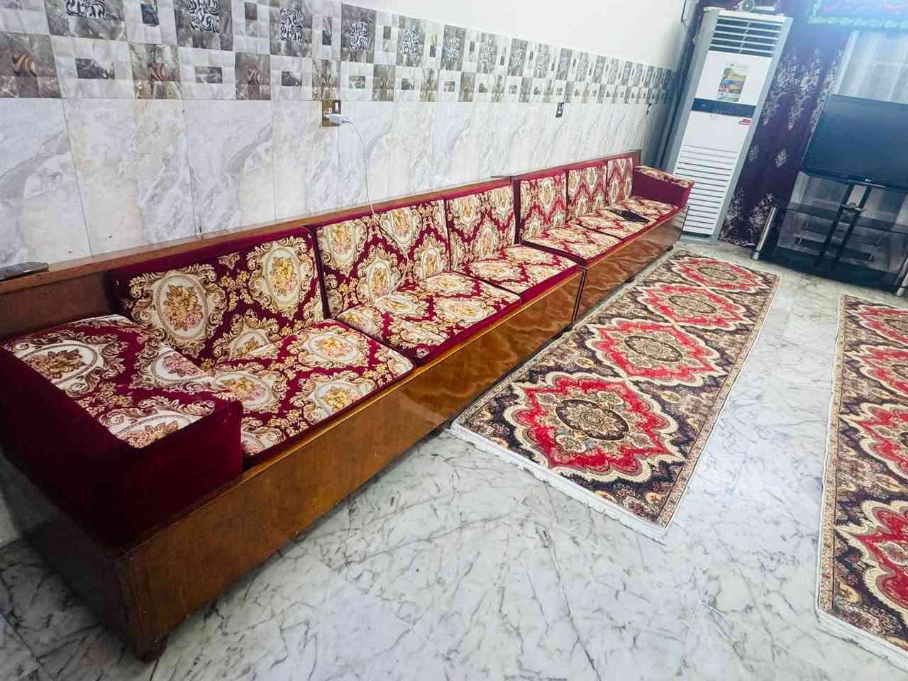 السلام عليكم
للبيع ديوان خشب صاج الأصلي وثكيل وكنتور خشب صاج نجارة قديمه الاصلي للتواصل على الرقم ***********
