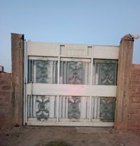 باب سلايد • حديد ثقيل • ٣م×٢١٠