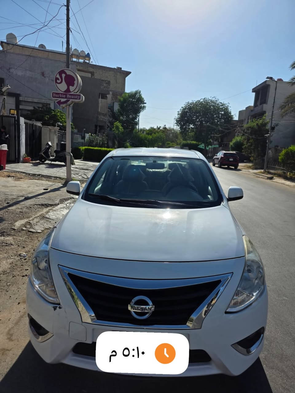 نيسان صني. هندي 2021 ماشيه ٦٣
*********** وكاله AtB  غراض الشركه موجودات وياها بعدهن أخت الزيرو السعر جوه السوك
رقم أربيل

نص مكتوب في الصور:
- ٥:١٠ م