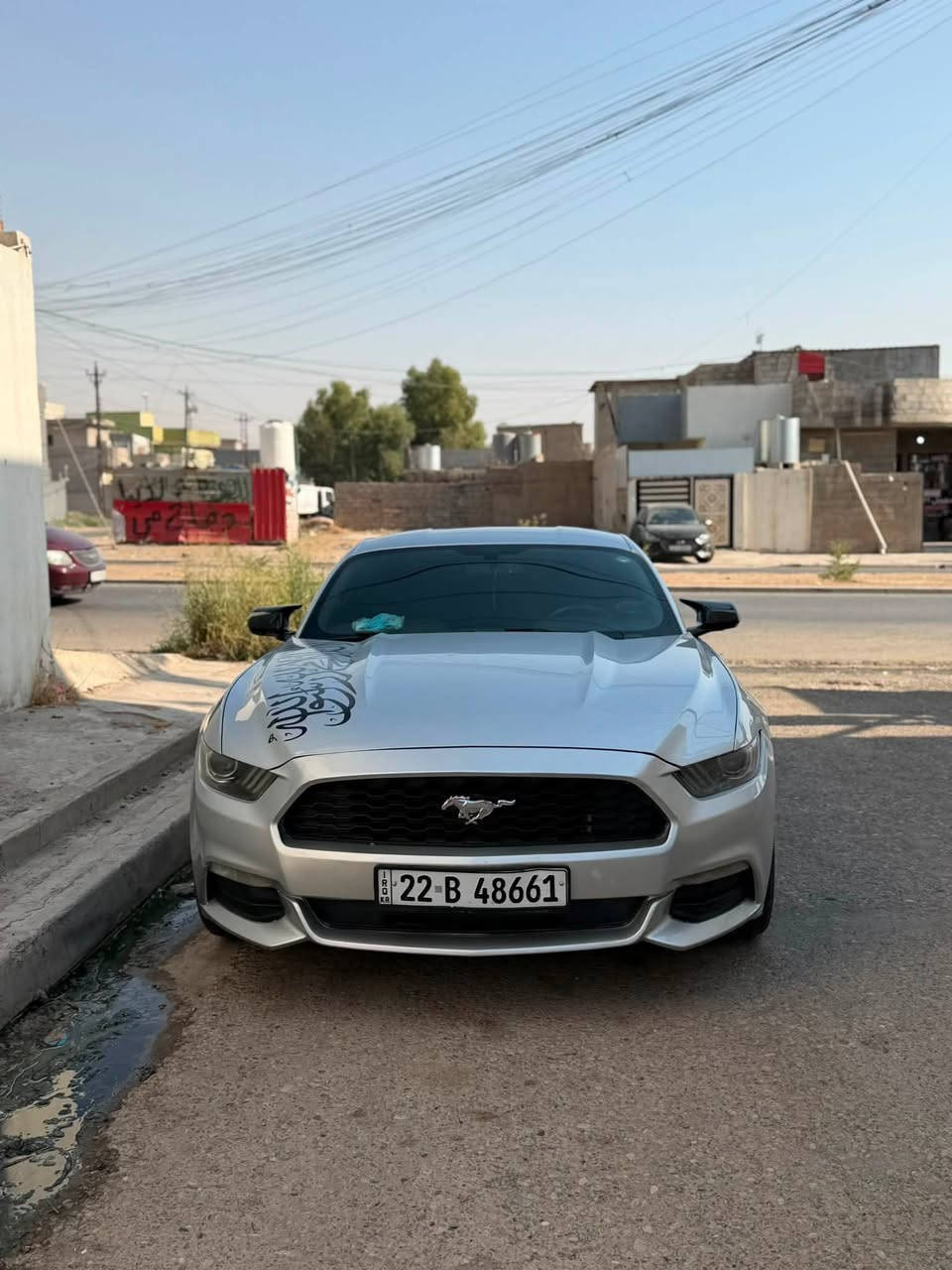 موستنك 2015 V6 3700
السياره جديده بمعنى الكلمه 

وعلى إيدي فقط 

السياره صفحتين صبغ بدون حادث وبدون ضرر شرط 

لا شواصي ولا لغد 

ماشيه 106 كليو 

محرك وكير خير من الله 

رقم جديد وهزه جديد تحويل مباشر 

ويلا تو سايز وكاله اصلي 

تايات جدد صار سبوع من شديتو 

عليها سستم صوت كزوز ✈️✈️

السعر 130ورقه وبيها مجال 

مكان الموصل الأيسر 

*********** اتصال أو واتساب

