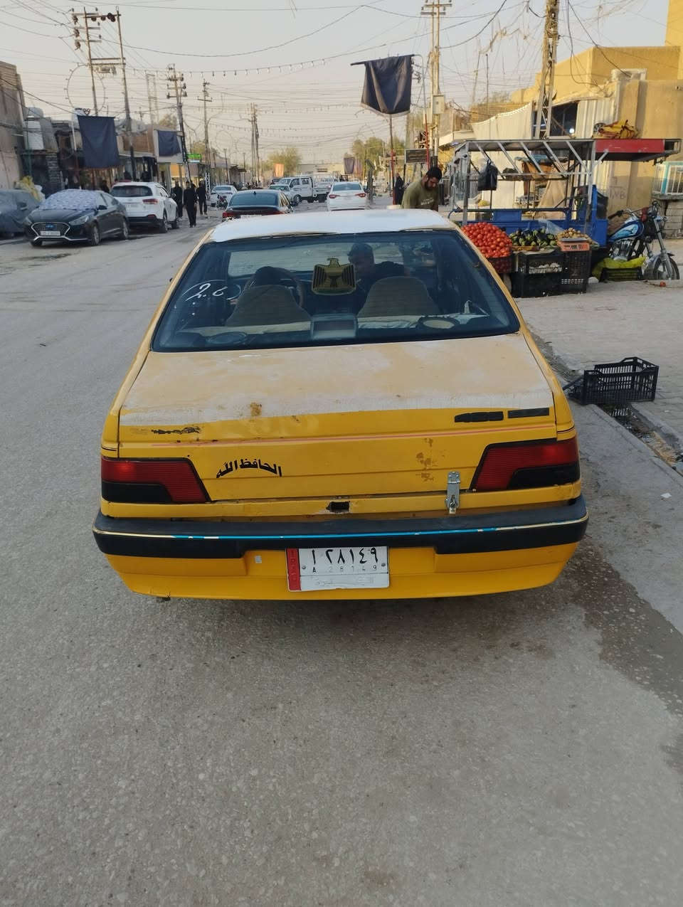 السلام عليكم 
بيجو 405موديل2010
رقم النجف مصفره هيه وغرامه كفاله من ضربه
جاهزه مكينه كير فرنسي خير من الله
حداديه جديده تخم تاير جديد كهربايات شغاله السعر 17وبيه مجال بيع او مراوس مكاني النجف ابصخير
***********
