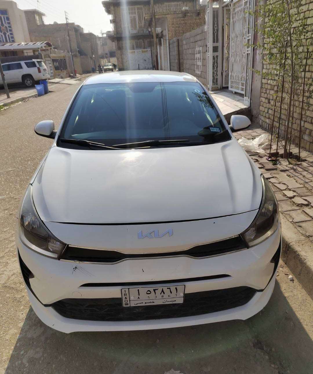 كيا ريو ٢٢ معوقين ميسان 
وارد امريكي ضربه بنيد وجاملغ ايسر  
ماشيه ٥٥ الف 
محرك ١٦٠٠ دوش دبل نوزل 
ميسان حي الجمعيات 
***********
السعر ١١٥
