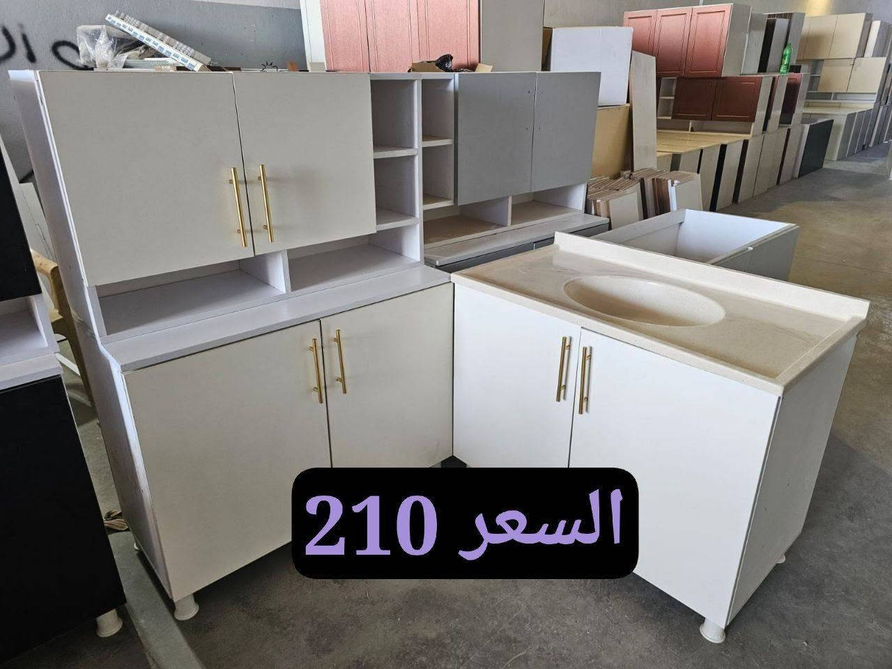كاونترات خشب MDF • توصيل بغداد مجاني • مقاسات وألوان