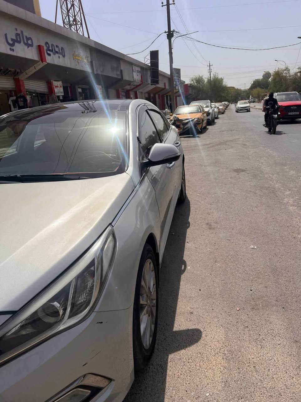 سوناتا 18 خليجي 2400 دوش
بيها قطعتين صبغ بنيد + جاملغ صفحة السائق وبيها جراد موضح بل صور والباقي مكفول

مواصفات:-
سبورت ( 3 وضعيات قيادة )
دبل اكزوز
الصندق بصمه
ويل كروم
كير اوتماتيك وعادي Atm
اشاره ترحيب 
تحكم ستيرن جهتين
بنوراما
حساسات رجوع
مثبت سرعه
السياره فول ماعده البصمه والشاشه
ماشية : 230 km
السونار مرفق منشور .
مكان السيارة بغداد الدوره
سعرها 130 وبيها مجال 
للتفاصيل اكثر الاتصال على
***********
