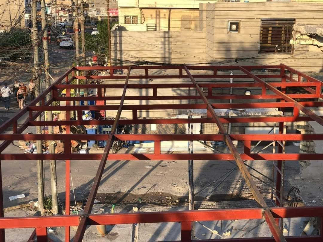 (معمل الاخوين  للحداده العامه والسندويج بنل )المتر(26)
وعمل بوب وشبابيك pvc
وعمل بوب وشبابيك حديد  
  ✨لسنا الوحيدون ولاكننا الافضل✨
💯 اقل كلفة من البناء 
🚧 سرعة تسليم العمل
🏯 عمل كافه انواع كرفانات والغرف والقاعات والبيوت من السندويج البنل عمل طابق او طابقين من السندويج بنل 
- - - - - - - - - - - - - - - - 
ملاحظه يوجد نظام اقساط

سعر المتر المربع (26)الف  
يشمل الابواب والشبابيك 
- pvc بلاستك 
للاستفسار يرجى الاتصال على الارقم  التالي:
*********** واتساب
