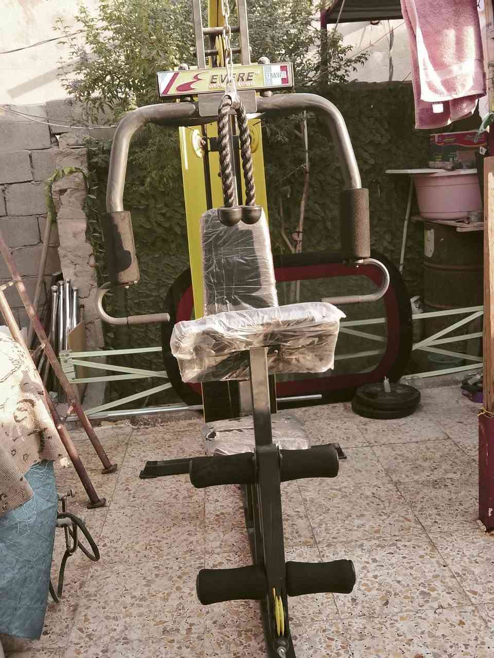 سلام عليكم متاح جهاز جم كامل هوا ويا قراص مال كمال اجسام الوزن الزوج 30 والزوج الثاني 10 سعر خاص المكان بصره عشار التميميه رقم تلفوني *********** خابرني
