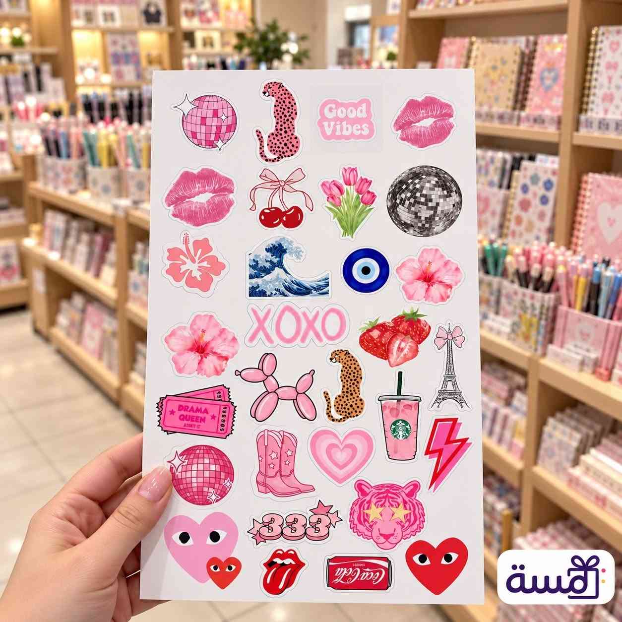 ستيكرات • ورق لاصق • تصاميم حسب الطلب