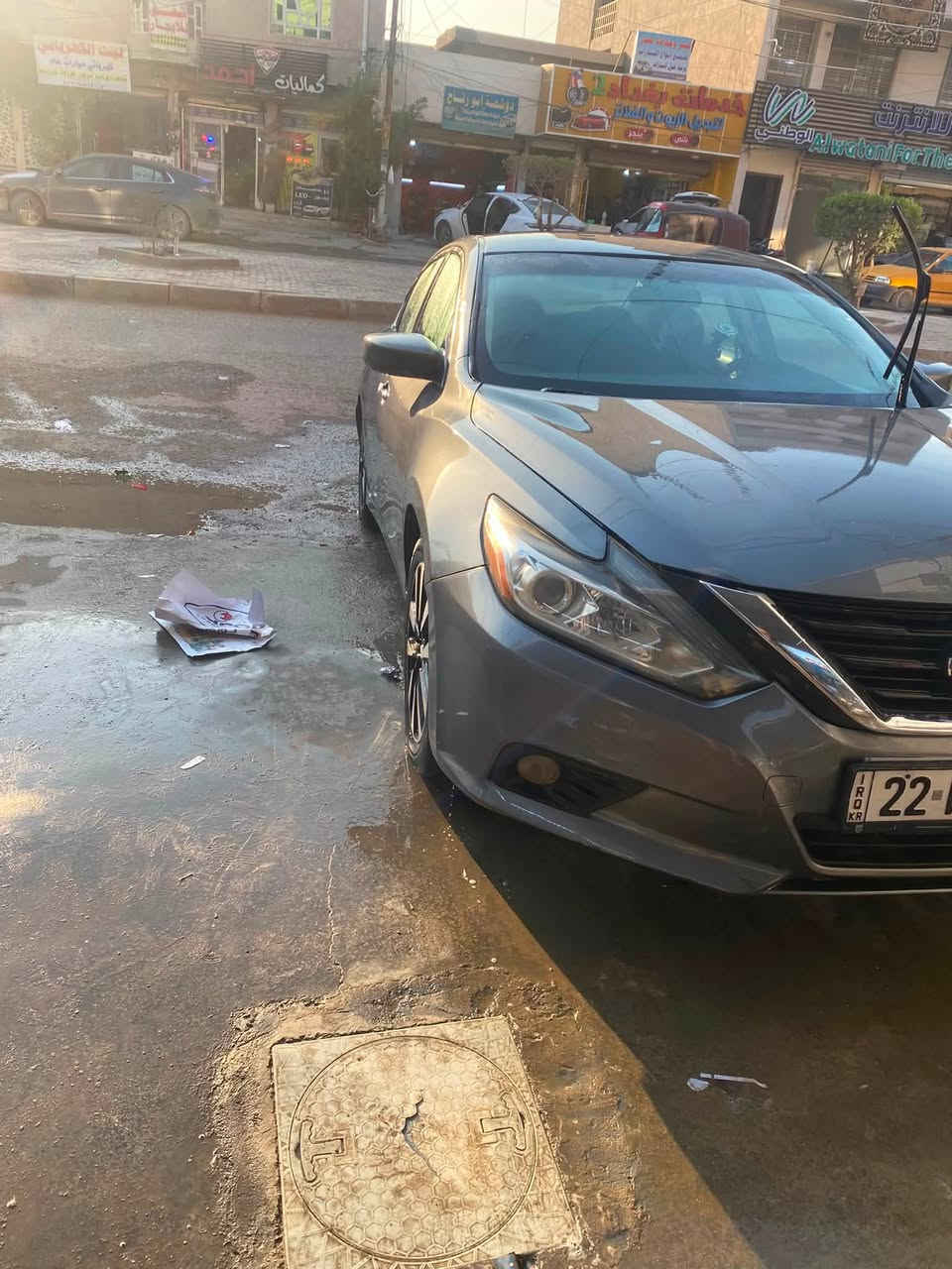 نيسان التيما ٢٠١٧
ماشيه 220 كيلو
اربع قطع صبغ
جاملغ وباب جهه السايق 
نص بنيد وباب السكن
نقصها صدر 
يحتاج الها صدر لان صدرها تعبان
مكان السيارة بغداد
***********
السعر 97 وبيها مجال
