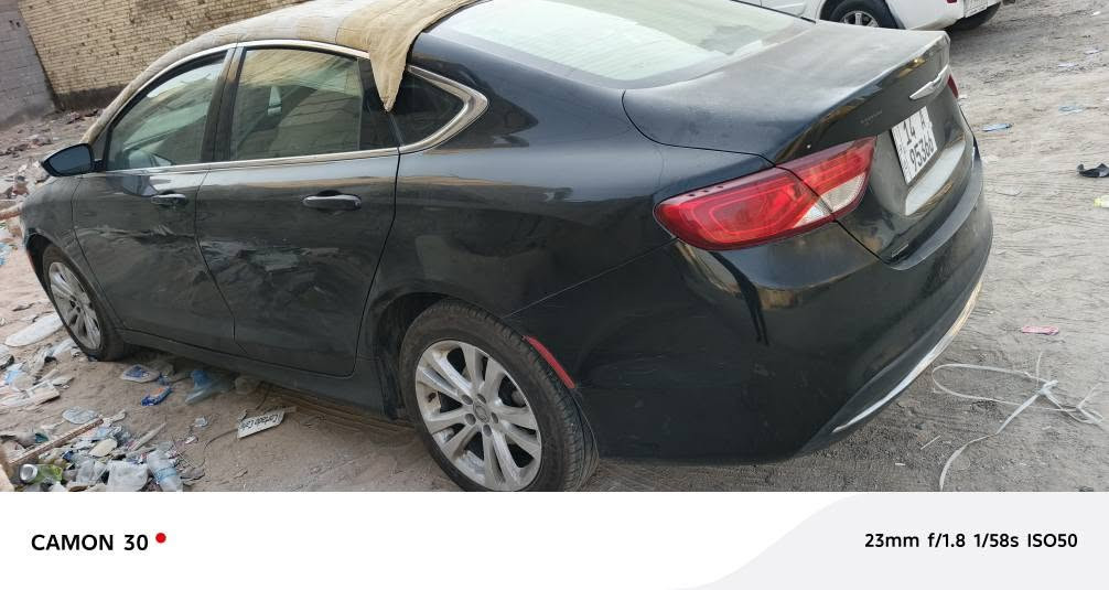 السلام عليكم كرايسلر c200 موديل ٢٠١٥ بيها كازكيت ابيع محرك كايم  محرك ٢٤٠٠ لونها اسود بيها شوية جراد باسمي رقم انكليزي بس باب السايق امبدل اصلي فقط وبيها بارد السعر ٧٥$ وبيها مجال *********** *********** رقم بصرة البصرة, العراق
