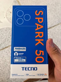تكنو سبارك 50 • ٢٥٦ • بطاريه ٧٠٠٠