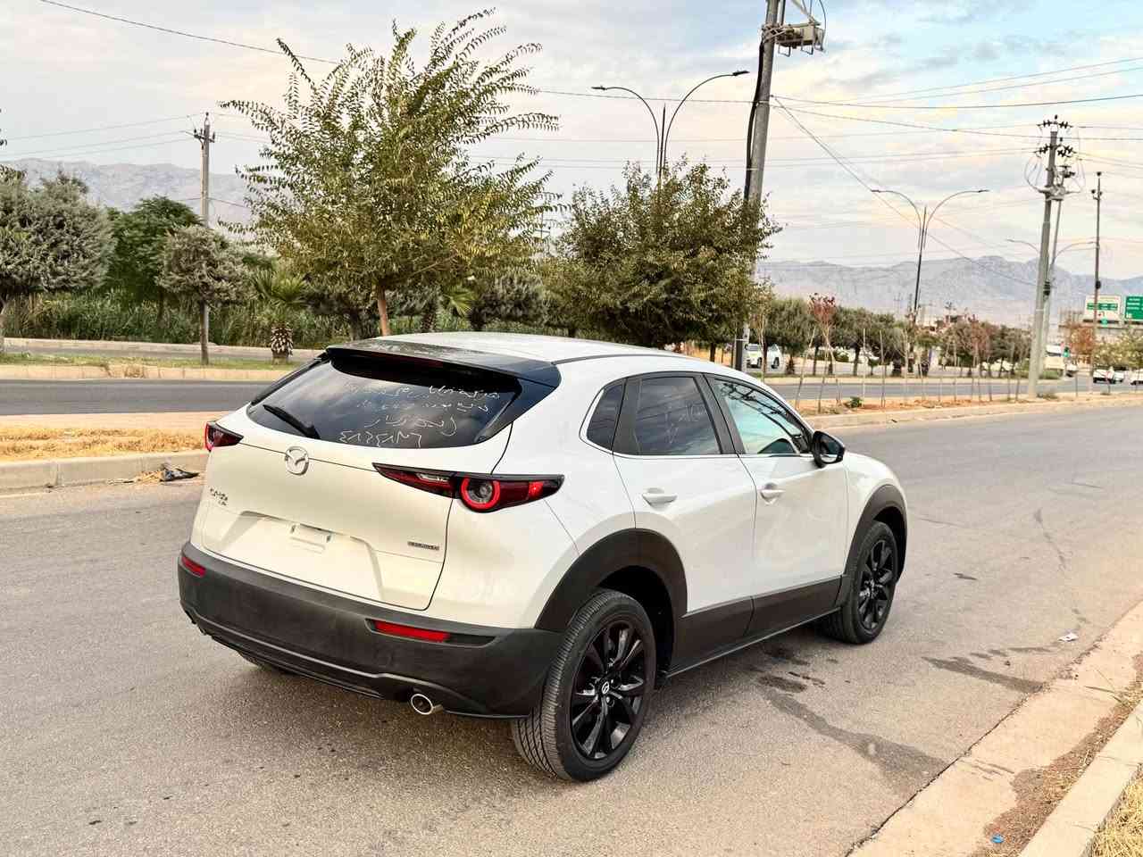 مازده CX30 بوند جملخ صبخ بدون دواخل ارباك سترين سيستم شرت ترقيم شيمالي مواصفات AWD بصمه ويل كروم شاشه شغال رادار حساسات كوشنات جلد كهرباي هيتر فول بس بدون فتحه سعر 123مجال بسيط رقم ولتساب *********** اكر, نينوى

