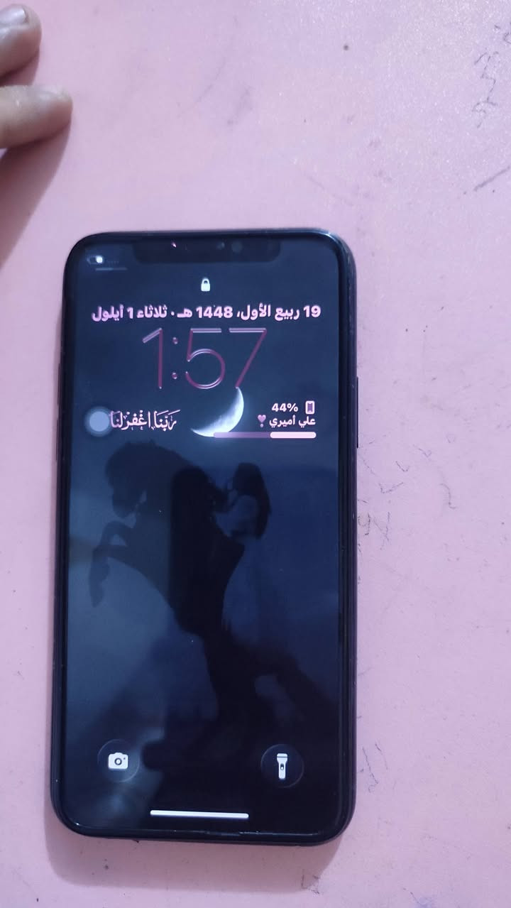 ايفون 11برو ذاكره256 بطاريه78
مبدل بطاريه وشاشه ولبقيه وكاله 
سعره 250وبي مجال التواصل ***********
