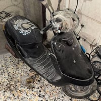 دراجه بطه ٦٠ نقصه شوته وكفراتها تعبانه المحرك نضيف الاكسل نضيف سعرها ١...