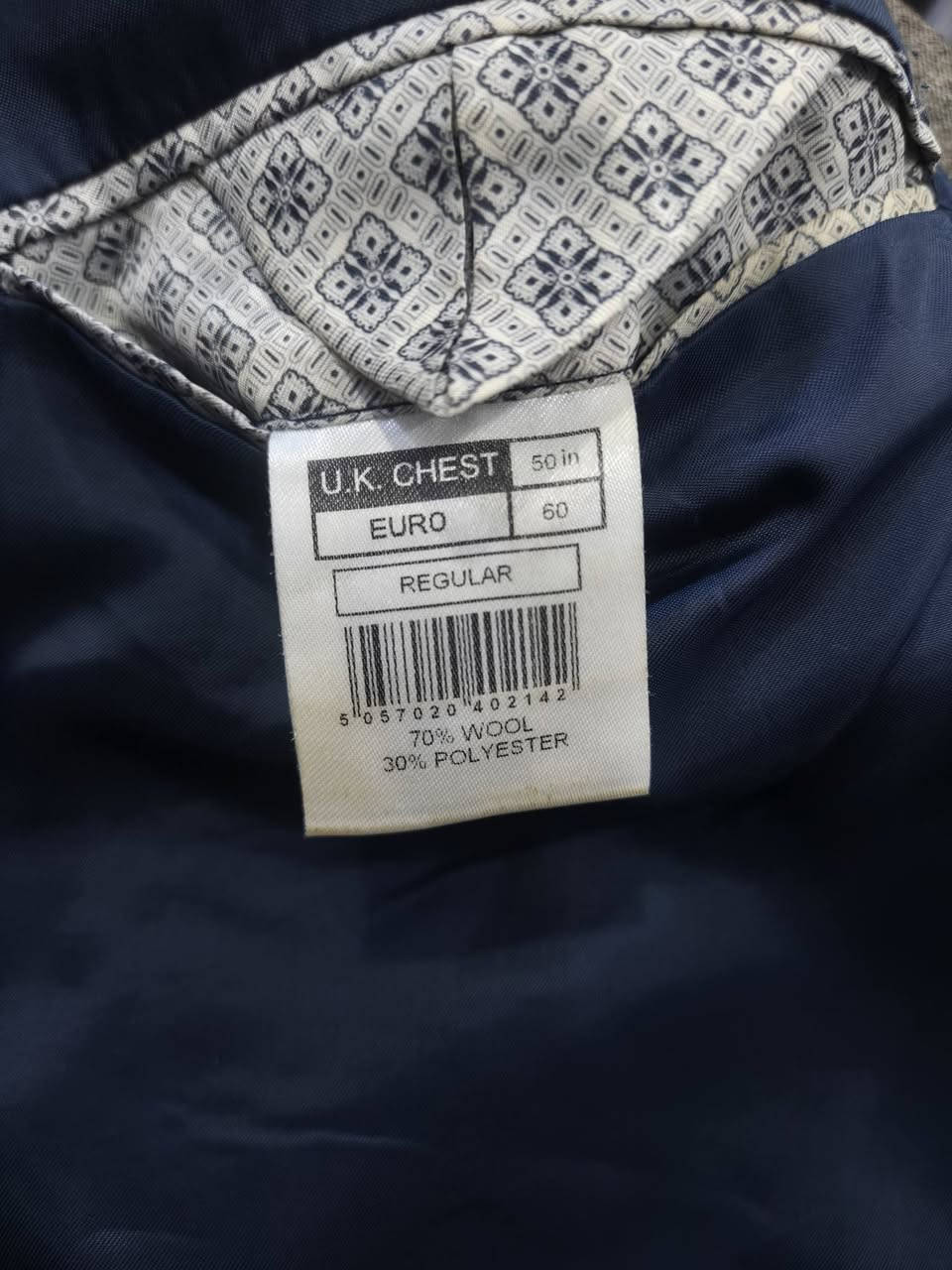 جاكيت صوف • بني كلاسيكي • 3XL