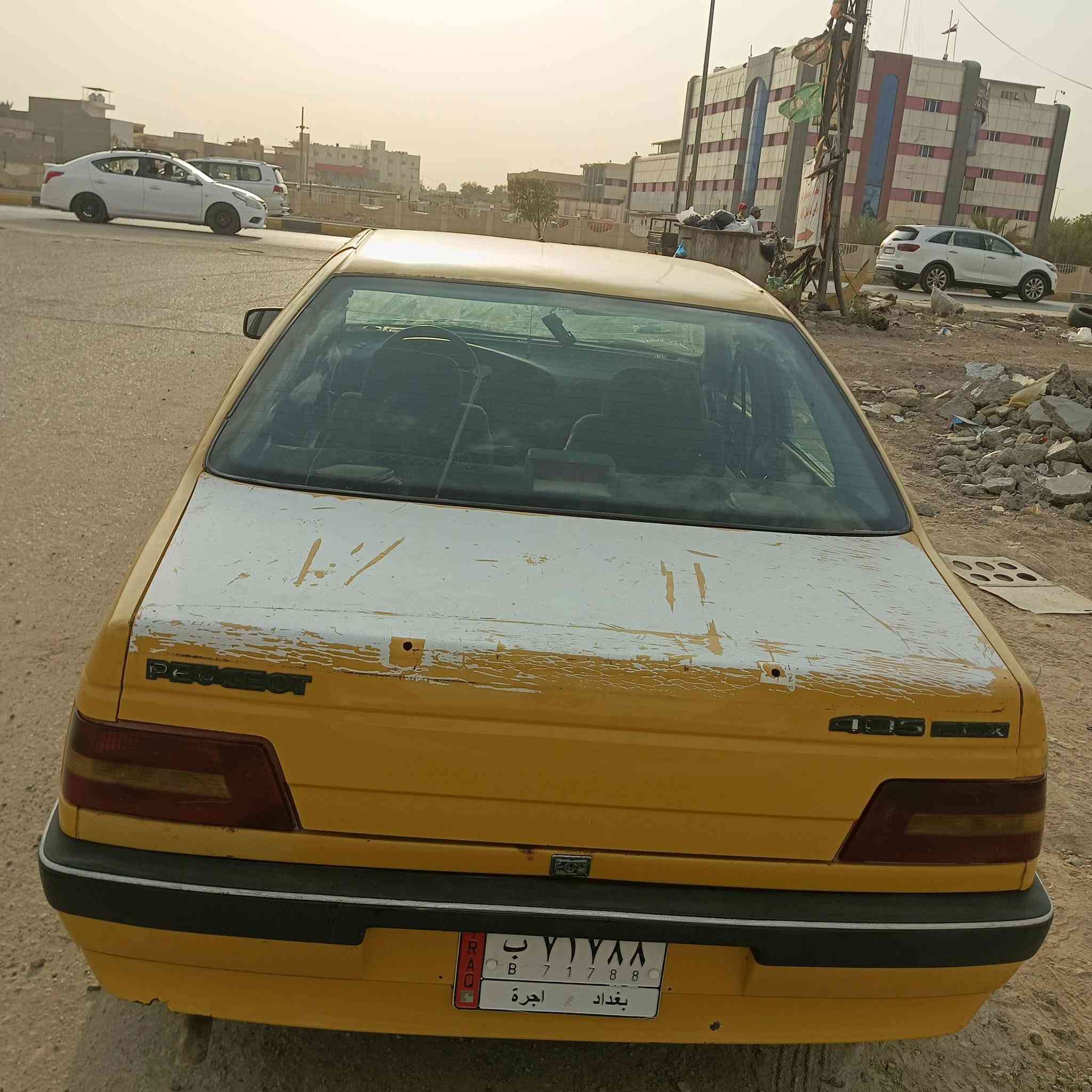 بيجو موديل 12 رقم بغداد تحويل مباشر مكفوله من كل ضربه  سياره جاهزه من كلها تبريد مكينتها ناعمه وحلوه وترايها كلش حلو فقط بخار بسيط بالمكينه سعرها 25 واذبلك فلوس المكينه من السعر مكاني حله ت ***********
