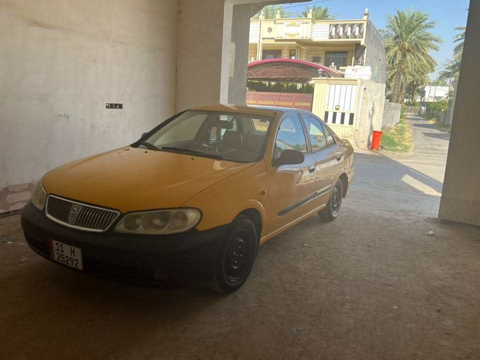 السلام عليكم نيسان سني 2008 السياره جاهزه خير من الله كير محرك تبريد كهربائيات كلها جاهزه مابيها اي نقص كبل للشارع 
مكاني بغداد الراشدية 75 وبيها مجال للطيبين ***********
