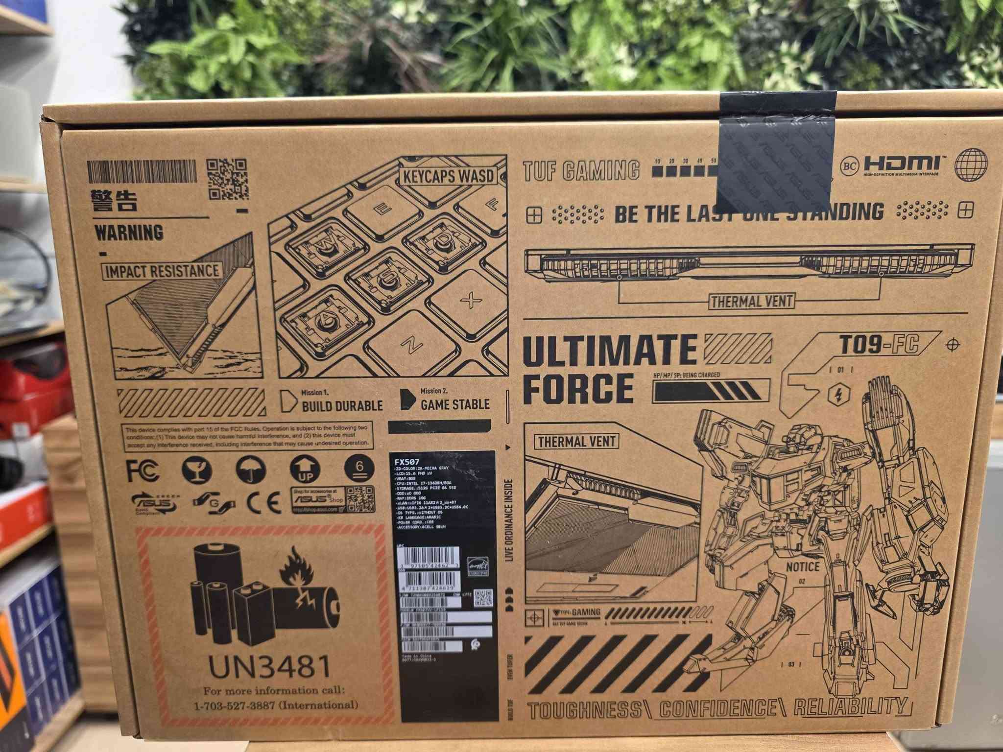 كوردى وعربي 
🔥 ASUS TUF Gaming FX507
i7-13620H + RTX 4060 بە 1,475,000 دینار!
⚡ ڕام 16GB DDR5
💾 هارد 512GB NVMe
🔋 پاتری 87%
📦 بۆکس و چارجەرەکەی لەگەڵە
بۆ گەیمینگ و دیزاین، هێزی تەواو.
نرخ: 1,475,000 دینار
بۆ کڕین پەیوەندیمان پێوە بکە 📲

Wareen for Laptops — Hawler
#لاپتۆپ #هەولێر #گەیمینگ #ASUS #TUFGaming #RTX4060 #Erbil

العربي 
🔥 ASUS TUF Gaming FX507
i7-13620H + RTX 4060 بس بـ 1,475,000 دينار!
⚡ رام 16GB DDR5
💾 هارد 512GB NVMe
🔋 البطارية 87%
📦 الكرتون والشاحن موجودين
للألعاب والتصميم، قوة كاملة.
السعر: 1,475,000 دينار
للطلب كلمنا هسه 📲
Wareen for Laptops — أربيل

محل ورين للابتوبات اربيل شارع سلطان مظفر 
شوێنی وەرین بۆ لاپتۆپ هەولێر شەقامی سوڵتان موزەفەر 
*********** أربيل, العراق
