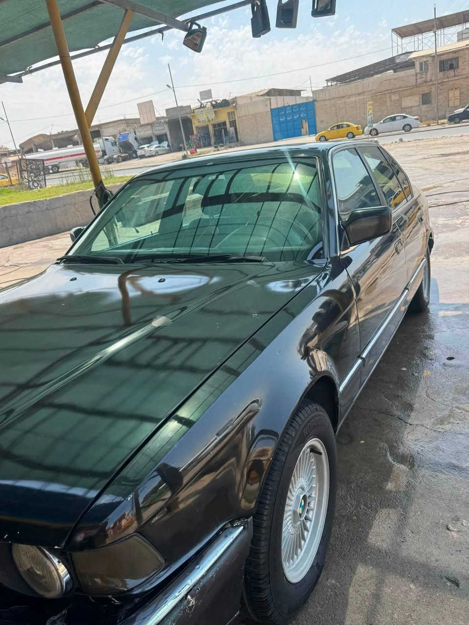 للبيع فقط✨BMW 730 V8 ✨لون اسود كحلي
فول اوتو مديل94✅ 
 بخ جماليه مصبوغه اول صبغه✅
تبريد تدفئه قطعتين شرط ✅
بجم عريض ✅
دبل جكمجه✅
كشنات كهرب جلد تدفئه امامي خلفي ✅
خزن ميموري للكشنات ✅
محرك 8 شرط كير شرط✅
حماوه ثابته اقل من النص ✅
طخم كامل جديد✅
طخم تايرات جديد✅
✅ABSشغال
سنتر لوك ✅ 
كابون بانزين ✅
رقم انكليزي ✅
سلايت 3 وضعيات ✅
4جامات كهرباء✅
لايتات بلادي شركه✅
بدون خياس✅
صاج بلادي مو لزك ✅
مكفوله  والكص✅
✨فول السياره✨

سعر السيارة 60 قفل 

***********
