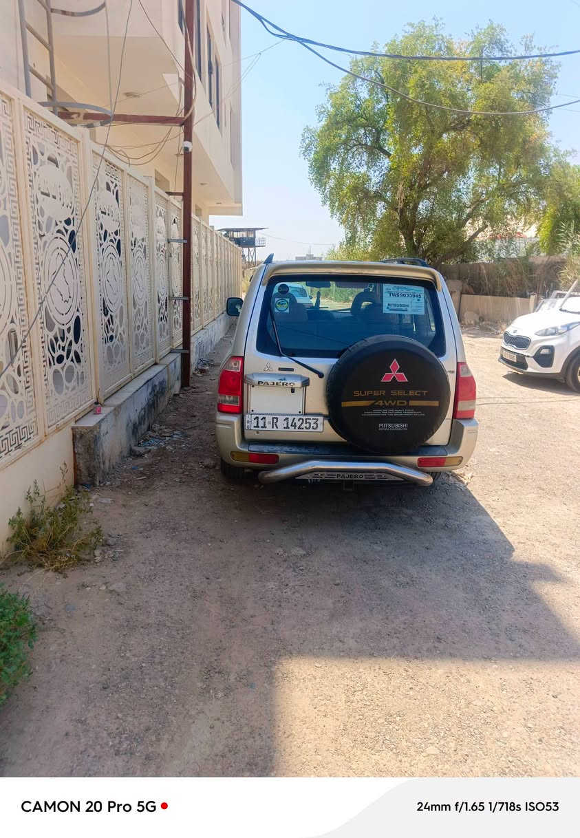 السلام عليكم بايجيرو 2003 كفاله عامه لا صبغ ولا تبديل تبريد ثلاث قطع تبريد مكينة 3000سبعه راكب فاتح الكشن الاخير منظومه غاز 80لتر تخم تاير صدر جديد جاهزة مابيها أي نقص منظومه بانزين كامله جديده نوزلات وبلكات وفلتر وكلاص بانزين كامله جديده سلف ودينمو ومروحه كهرباء ومروحه اظافيه ويه التبريد  منظومه زنون اصفر  كهربائيات كله شغاله رقم إنكليزي جديد هزه جديده باسمي مصفره غرامات السعر 85 ورقه وبيها مجال حك الجيه وكلشي موجود بالسوك ورقمي *********** وعنواني الزعفرانيه

نص مكتوب في الصور:
- CAMON 20 Pro 5G
- 24mm f/1.65 1/672s ISO50
- CAMON 20 Pro 5G 24mm f/1.65 1/672s ISO50
- CAMON 20 Pro 5G 24mm f/1.65 1/718s ISO53
- CAMON 20 Pro 5G 24mm f/1.65 1/631s ISO50