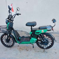 دراجة شحن • شغال • غطاء مكسور