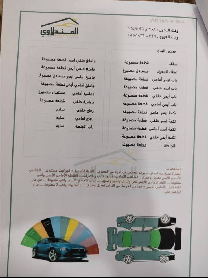 ***********

***********

السلام عليكم النترة 2020رقم بغداد انكليزي بسمي مصفرة هيئة وغرامات دوشمة كشنات ومغلفة الأرضية تخم تاير جديد منضومة غاز والتفاصيل مبينة بل سونار السعر 115 وبيهة مجال بسيط العنوان بغداد
