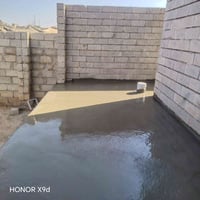 حفر منهولات • صب بيوت ناعم • فرش حصو